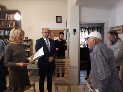 Krzyż Kawalerski Orderu Zasługi RP dla Abrahama Segala