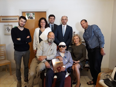 Krzyż Kawalerski Orderu Zasługi RP dla Abrahama Segala