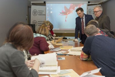 Warsztaty dla nauczycieli w Archiwum IPN, 16 marca 2018 r. Fot. Katarzyna Adamów (IPN)