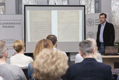 Warsztaty dla nauczycieli w Archiwum IPN, 16 marca 2018 r. Fot. Katarzyna Adamów (IPN)