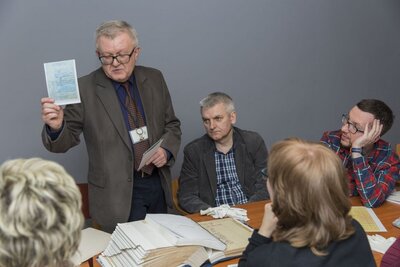 Warsztaty dla nauczycieli w Archiwum IPN, 16 marca 2018 r. Fot. Katarzyna Adamów (IPN)
