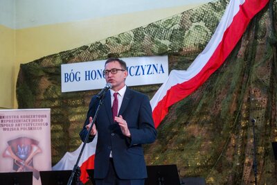 Rozstrzygnięcie VI edycji konkursu „Żołnierze Wyklęci. Walka o pamięć i cześć” – Grójec, 19 marca 2018. Fot. Sławek Kasper (IPN)