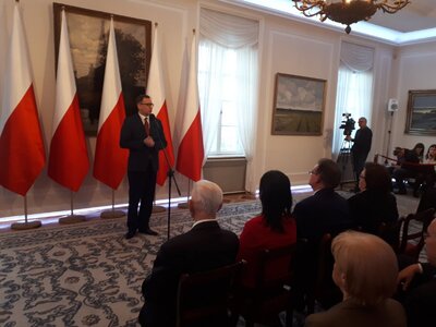 Inauguracyjne posiedzenie Rady ds. Działaczy Opozycji Antykomunistycznej oraz Osób Represjonowanych z Powodów Politycznych – Warszawa, 19 marca 2019. Fot. UdSKiOR
