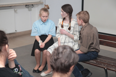 Spektakl „Córki bandyty” poświęcony Żołnierzom Wyklętym – Warszawa, 14 marca 2018. Fot. Piotr Życieński (IPN)