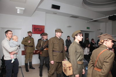 Spektakl „Córki bandyty” poświęcony Żołnierzom Wyklętym – Warszawa, 14 marca 2018. Fot. Piotr Życieński (IPN)