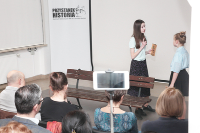 Spektakl „Córki bandyty” poświęcony Żołnierzom Wyklętym – Warszawa, 14 marca 2018. Fot. Piotr Życieński (IPN)