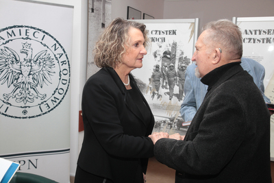 Promocja książki Teresy Kaczorowskiej „Dziewczyny Obławy Augustowskiej”. Fot. Piotr Życieński (IPN)