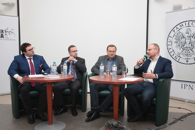 Promocja nowych książek o „Solidarności” – Warszawa, 16 marca 2018. Fot. Piotr Życieński (IPN)