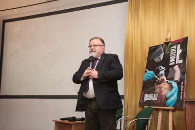 Promocja książki „Kwatera Ł. Wolność jest kuloodporna” na Rakowieckiej. Fot. Piotr Życieński (IPN)