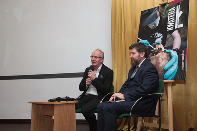 Promocja książki „Kwatera Ł. Wolność jest kuloodporna” na Rakowieckiej. Fot. Piotr Życieński (IPN)