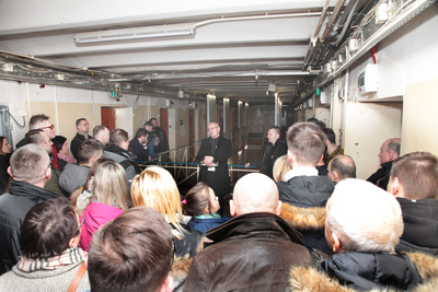 Promocja książki „Kwatera Ł. Wolność jest kuloodporna” na Rakowieckiej. Fot. Piotr Życieński (IPN)