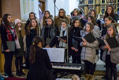 Sympozjum „Słudzy Boży Józef i Wiktoria Ulmowie z dziećmi – świadkowie wiary” – Markowa, 21 marca 2018. Fot. Sławek Kasper (IPN)