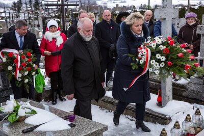 Sympozjum „Słudzy Boży Józef i Wiktoria Ulmowie z dziećmi – świadkowie wiary” – Markowa, 21 marca 2018. Fot. Sławek Kasper (IPN)
