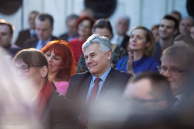 Gala Nagród Stowarzyszenia Dziennikarzy Polskich – Warszawa, 21 marca 2018. Fot. Marcin Jurkiewicz (IPN) #2