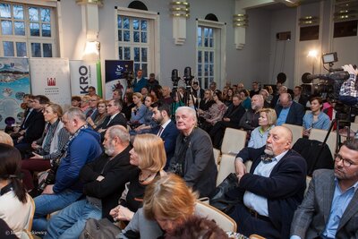 Gala Nagród Stowarzyszenia Dziennikarzy Polskich – Warszawa, 21 marca 2018. Fot. Marcin Jurkiewicz (IPN) #7