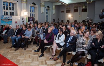 Gala Nagród Stowarzyszenia Dziennikarzy Polskich – Warszawa, 21 marca 2018. Fot. Marcin Jurkiewicz (IPN) #8