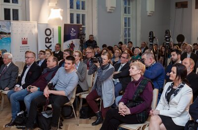 Gala Nagród Stowarzyszenia Dziennikarzy Polskich – Warszawa, 21 marca 2018. Fot. Marcin Jurkiewicz (IPN) #9