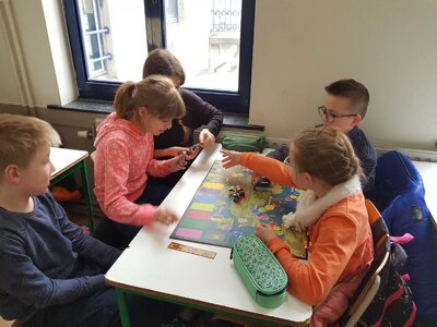 Zajęcia edukacyjne w Szkolnym Punkcie Konsultacyjnym im. Jana Pawła II przy Ambasadzie RP w Brukseli – 21 marca 2018