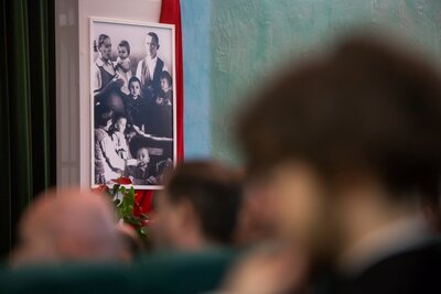 Sympozjum „Słudzy Boży Józef i Wiktoria Ulmowie z dziećmi – świadkowie wiary” – Przemyśl, 22 marca 2018. Fot. Sławek Kasper (IPN)