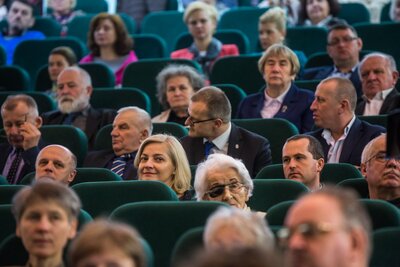 Sympozjum „Słudzy Boży Józef i Wiktoria Ulmowie z dziećmi – świadkowie wiary” – Przemyśl, 22 marca 2018. Fot. Sławek Kasper (IPN)