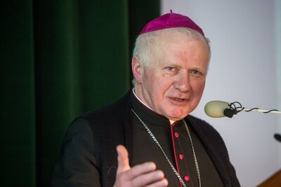 Sympozjum „Słudzy Boży Józef i Wiktoria Ulmowie z dziećmi – świadkowie wiary” – Przemyśl, 22 marca 2018. Fot. Sławek Kasper (IPN)