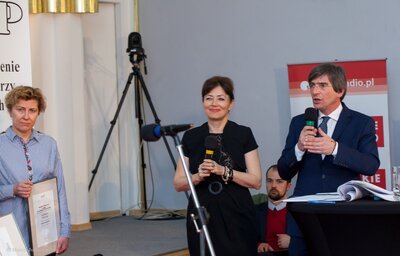 Gala Nagród Stowarzyszenia Dziennikarzy Polskich – Warszawa, 21 marca 2018. Fot. Marcin Jurkiewicz (IPN)