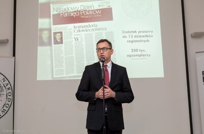 Prezentacja spotu i inicjatyw edukacyjnych IPN – 23 marca 2018. Fot. Marcin Jurkiewicz (IPN)