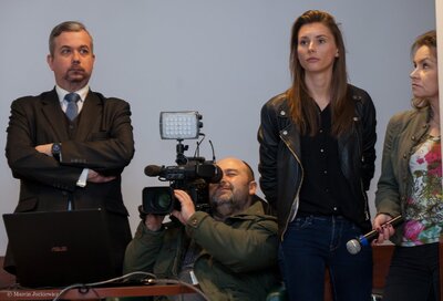 Prezentacja spotu i inicjatyw edukacyjnych IPN – 23 marca 2018. Fot. Marcin Jurkiewicz (IPN)