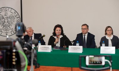 Podpisanie umów o współpracy z Państwowymi Archiwami Obwodowymi w Odessie, Winnicy i Chmielnickim – Warszawa, 26 marca 2018. Fot. Marcin Jurkiewicz (IPN)