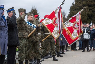 Obchody Narodowego Dnia Pamięci Polaków ratujących Żydów pod okupacją niemiecką w Mińsku Maz. – 27 marca 2018. Fot. Sławek Kasper (IPN)