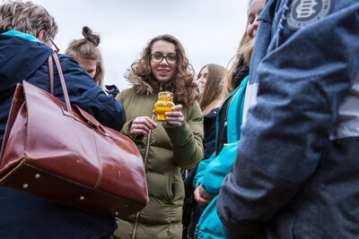 Obchody Narodowego Dnia Pamięci Polaków ratujących Żydów pod okupacją niemiecką w Mińsku Maz. – 27 marca 2018. Fot. Sławek Kasper (IPN)
