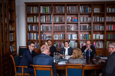 Wizyta prof. Winfrieda Nerdingera w Instytucie Pamięci Narodowej – 26 marca 2018. Fot. Sławek Kasper (IPN)