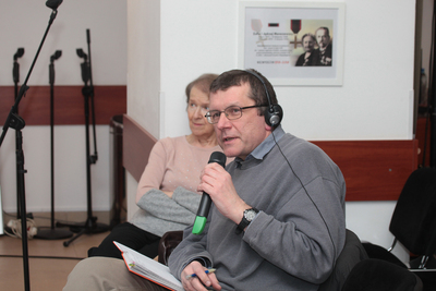 Wykład prof. Winfrieda Nerdingera „Architektura narodowego socjalizmu w Niemczech” – 27 marca 2018. Fot. Piotr Życieński (IPN)