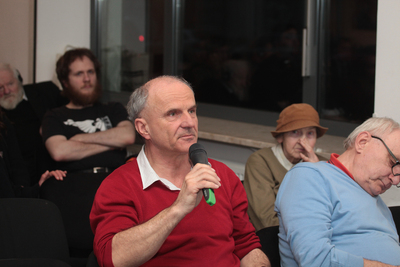 Wykład prof. Winfrieda Nerdingera „Architektura narodowego socjalizmu w Niemczech” – 27 marca 2018. Fot. Piotr Życieński (IPN)