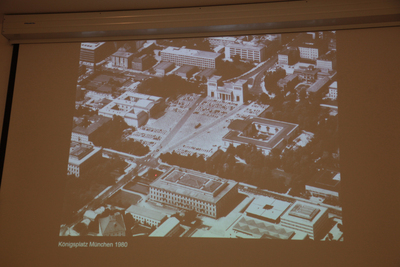 Wykład prof. Winfrieda Nerdingera „Architektura narodowego socjalizmu w Niemczech” – 27 marca 2018. Fot. Piotr Życieński (IPN)