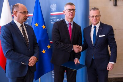 Uroczystość wręczenia certyfikatu UNESCO „Pamięć Świata” – 4 kwietnia 2018. Fot. Sławek Kasper (IPN)