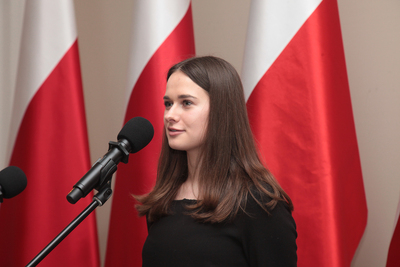 Finał pierwszej edycji projektu edukacyjnego „Łączka oraz inne miejsca poszukiwań" w Belwederze. Fot. Piotr Życieński (IPN)