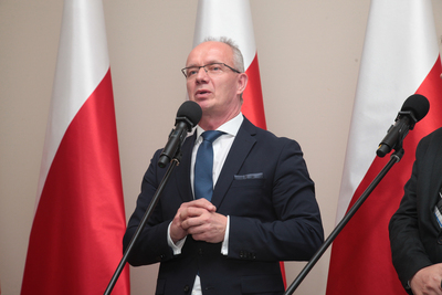 Finał pierwszej edycji projektu edukacyjnego „Łączka oraz inne miejsca poszukiwań" w Belwederze. Fot. Piotr Życieński (IPN)