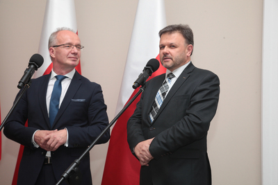 Finał pierwszej edycji projektu edukacyjnego „Łączka oraz inne miejsca poszukiwań" w Belwederze. Fot. Piotr Życieński (IPN)