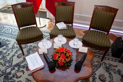 „Wznoszenie zrębów państwa” – siódma debata belwederska historyków – Warszawa, 5 kwietnia 2018. Fot. Marcin Jurkiewicz