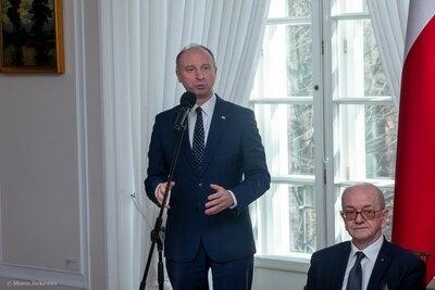 „Wznoszenie zrębów państwa” – siódma debata belwederska historyków – Warszawa, 5 kwietnia 2018. Fot. Marcin Jurkiewicz