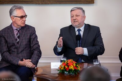 „Wznoszenie zrębów państwa” – siódma debata belwederska historyków – Warszawa, 5 kwietnia 2018. Fot. Marcin Jurkiewicz