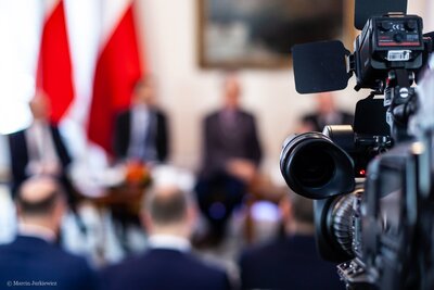 „Wznoszenie zrębów państwa” – siódma debata belwederska historyków – Warszawa, 5 kwietnia 2018. Fot. Marcin Jurkiewicz