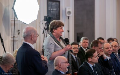 „Wznoszenie zrębów państwa” – siódma debata belwederska historyków – Warszawa, 5 kwietnia 2018. Fot. Marcin Jurkiewicz