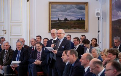 „Wznoszenie zrębów państwa” – siódma debata belwederska historyków – Warszawa, 5 kwietnia 2018. Fot. Marcin Jurkiewicz