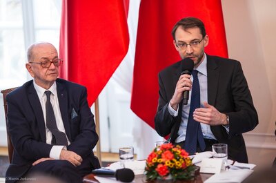 „Wznoszenie zrębów państwa” – siódma debata belwederska historyków – Warszawa, 5 kwietnia 2018. Fot. Marcin Jurkiewicz