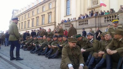 XI Katyński Marsz Cieni w Warszawie. Fot. Marcin Jurkiewicz (IPN)