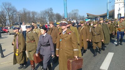 XI Katyński Marsz Cieni w Warszawie. Fot. Marcin Jurkiewicz (IPN)