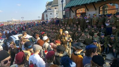 XI Katyński Marsz Cieni w Warszawie. Fot. Marcin Jurkiewicz (IPN)