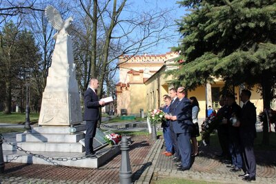 Uroczystości upamiętniające ofiary katastrofy smoleńskiej – Wieliczka, 10 kwietnia 2018. Fot. Janusz Ślęzak (IPN)